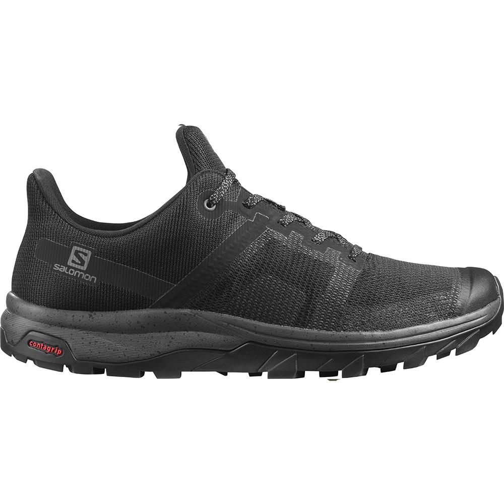 SALOMON OUTLINE PRISM Philippines - Men's Running Shoes - Black | 714938-ZYG